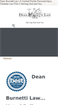 Mobile Screenshot of burnettilaw.com